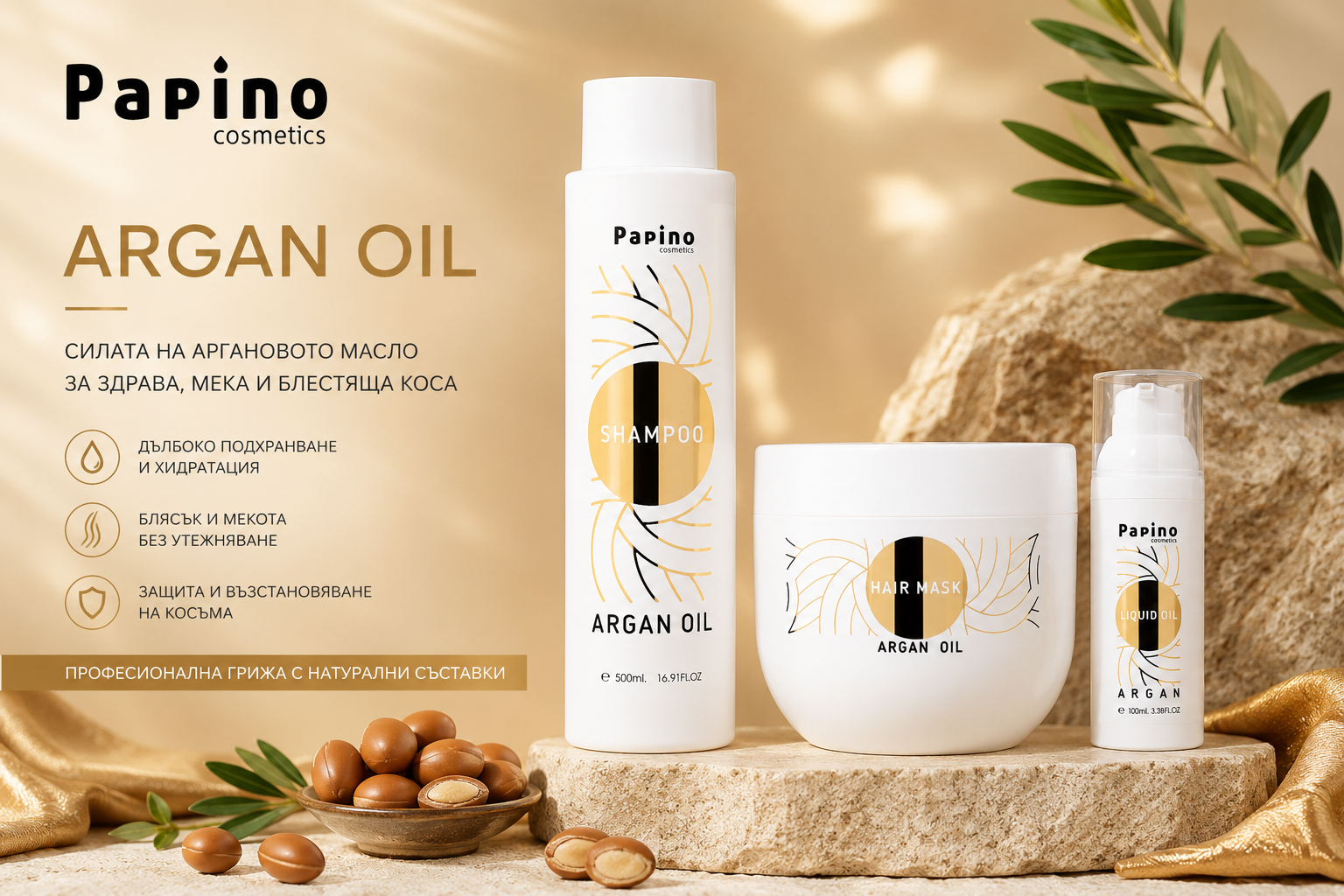 Papino Cosmetics Argan Oil